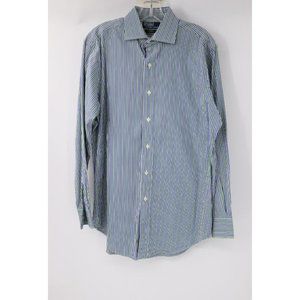 Polo Ralph Lauren shirt mens 15.5 regent classic long sleeve striped button up